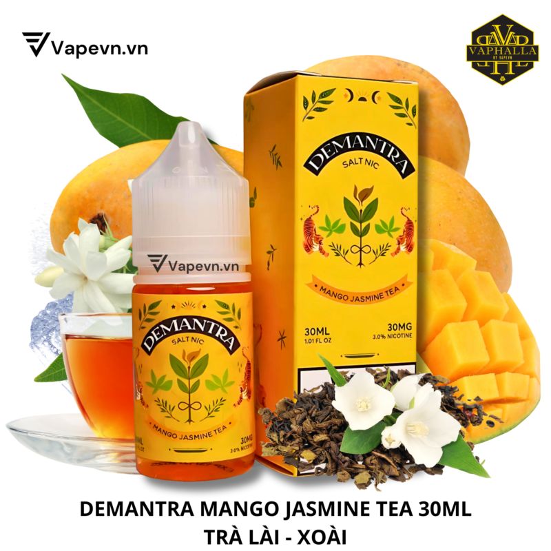 SALTNIC DEMANTRA MANGO JASMINE TEA 30ML