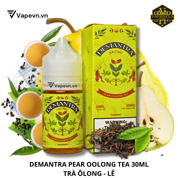 SALTNIC DEMANTRA PEAR OOLONG TEA 30ML