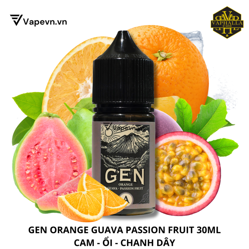 SALTNIC GEN ORANGE GUAVA PASSION FRUIT 30ML