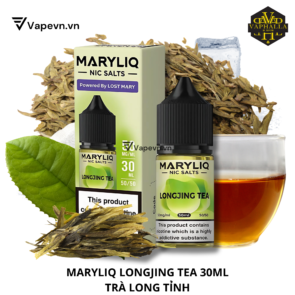 SALTNIC MARYLIQ LONGJING TEA 30ML