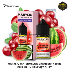 SALTNIC MARYLIQ WATERMELON CRANBERRY 30ML