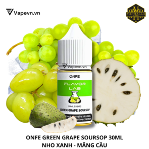 SALTNIC ONFE FLAVOR LAB GREEN GRAPE SOURSOP 30ML