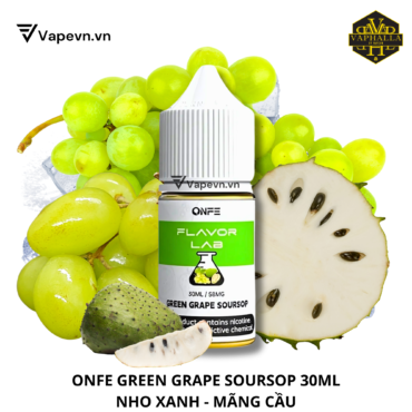 SALTNIC ONFE FLAVOR LAB GREEN GRAPE SOURSOP 30ML