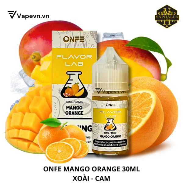 SALTNIC ONFE FLAVOR LAB MANGO ORANGE 30ML