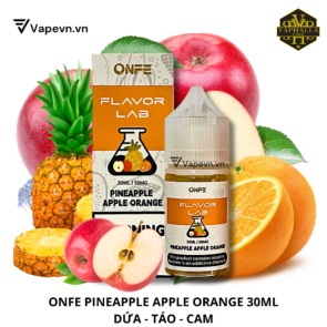 SALTNIC ONFE FLAVOR LAB PINEAPPLE APPLE ORANGE 30ML