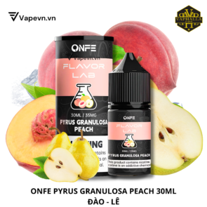 SALTNIC ONFE FLAVOR LAB PYRUS GRANULOSA PEACH 30ML