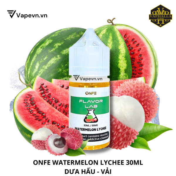 SALTNIC ONFE FLAVOR LAB WATERMELON LYCHEE 30ML