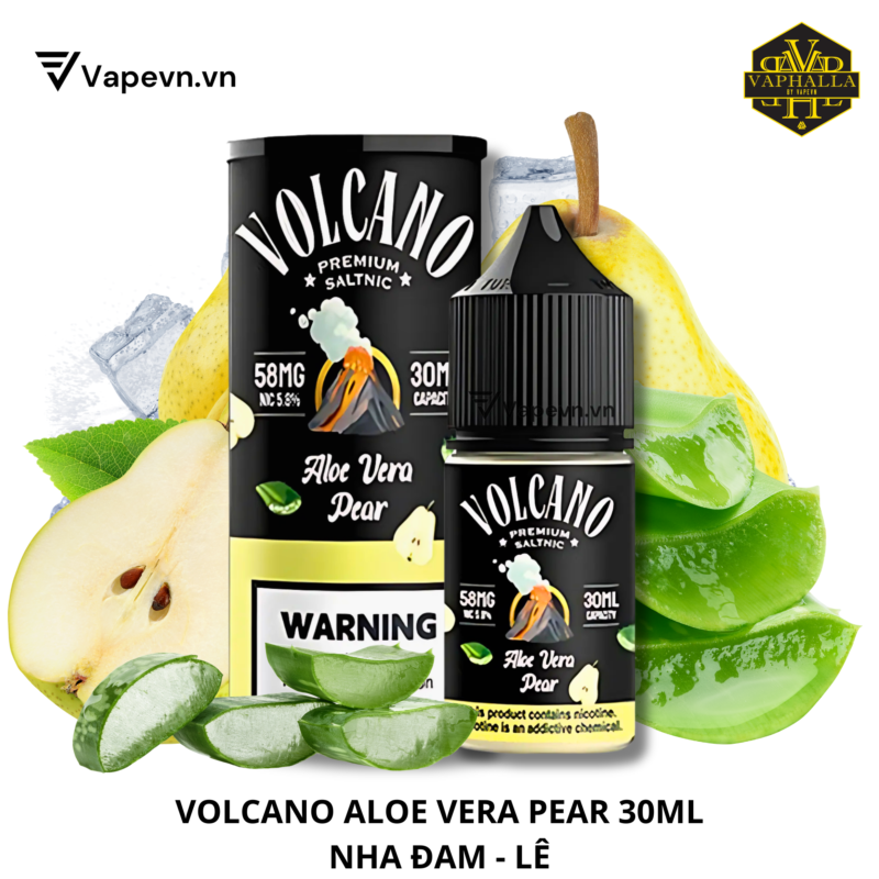 SALTNIC VOLCANO ALOE VERA PEAR 30ML