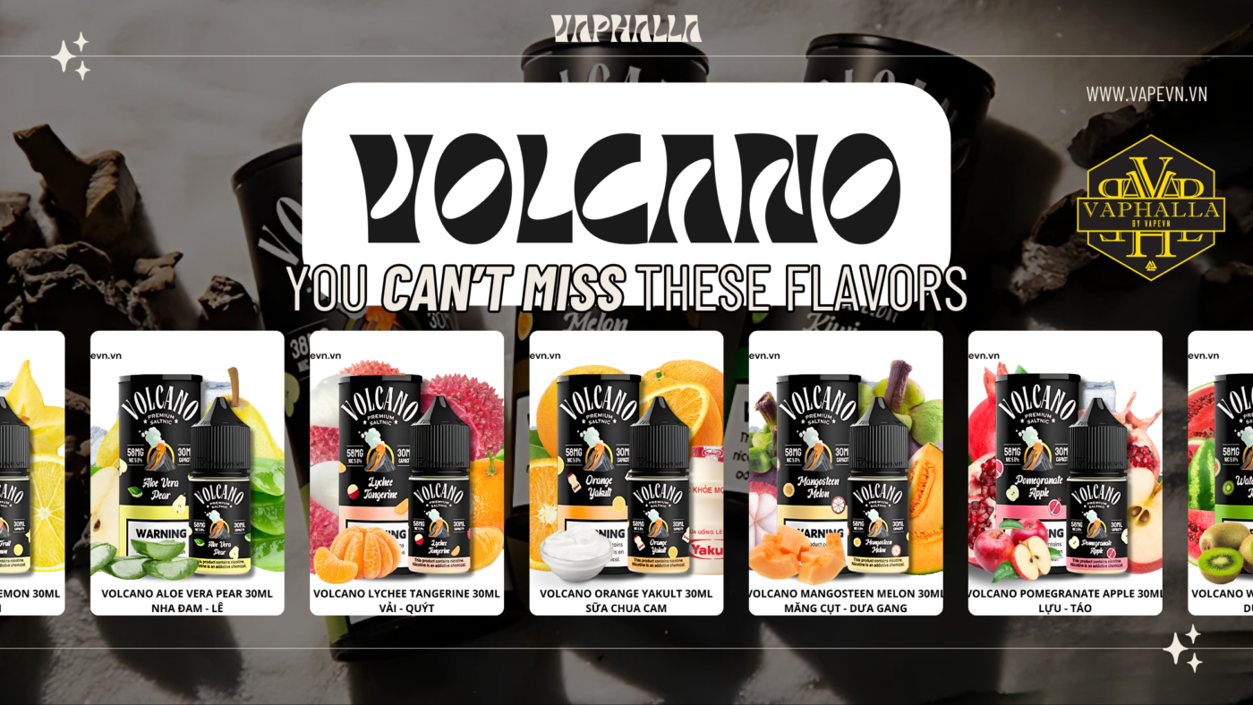 SALTNIC VOLCANO 30ML