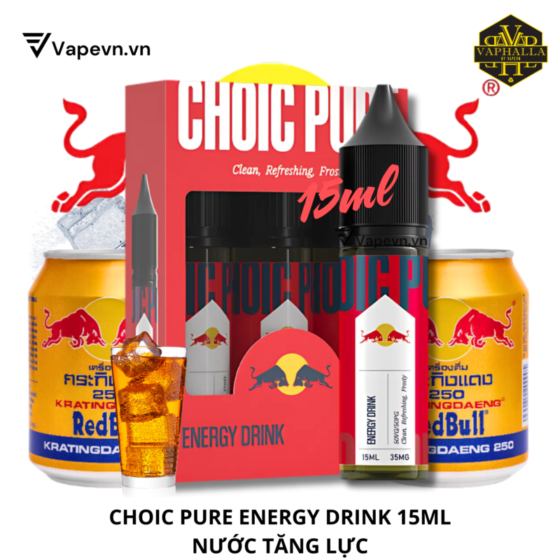 SALTNIC CHOIC PURE ENERGY DRINK 15ML