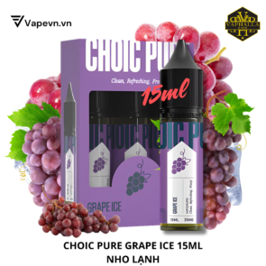 SALTNIC CHOIC PURE GRAPE ICE 15ML