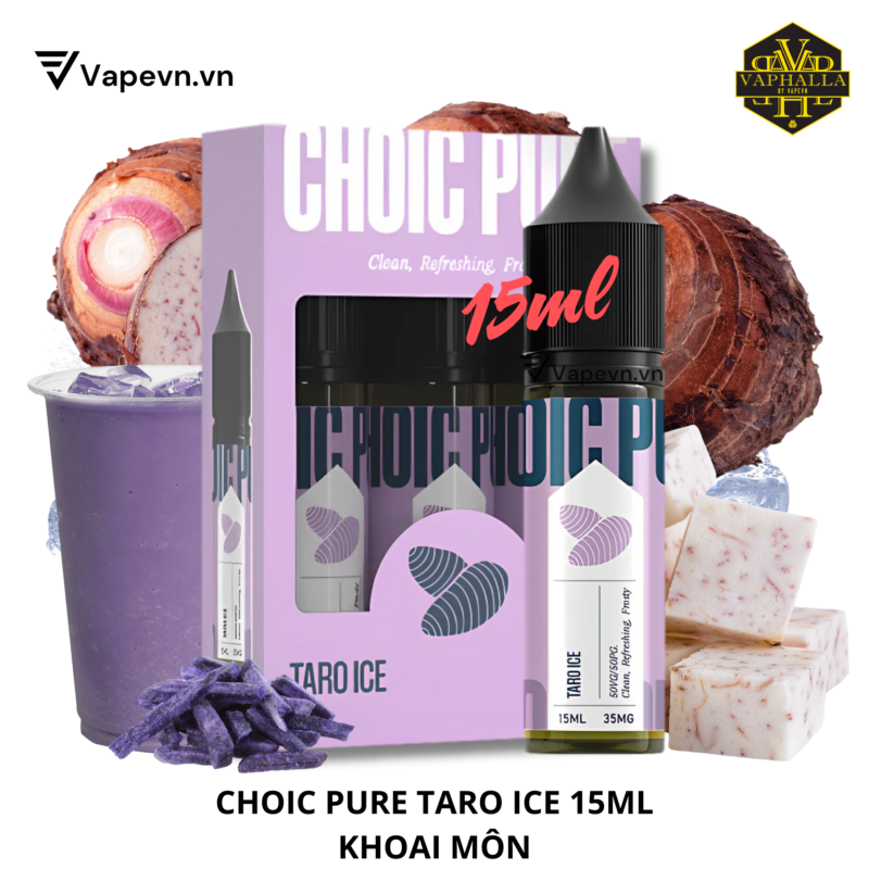 SALTNIC CHOIC PURE TARO ICE 15ML