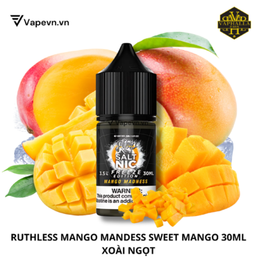 SALTNIC RUTHLESS MANGO MANDESS 30ML