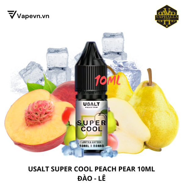 SALTNIC USALT SUPER COOL PEACH PEAR 10ML