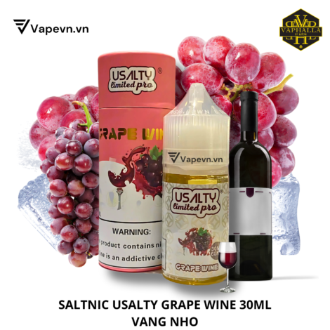 SALTNIC USALTY LIMITED GRAPE WINE 30ML