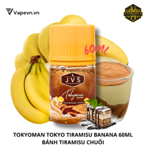 JVS TOKYOMAN TIRAMISU BANANA 60ML