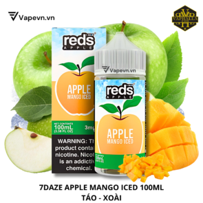 7DAZE APPLE MANGO ICED 100ML