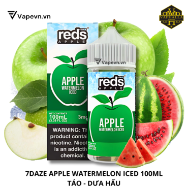 7DAZE APPLE WATERMELON ICED 100ML