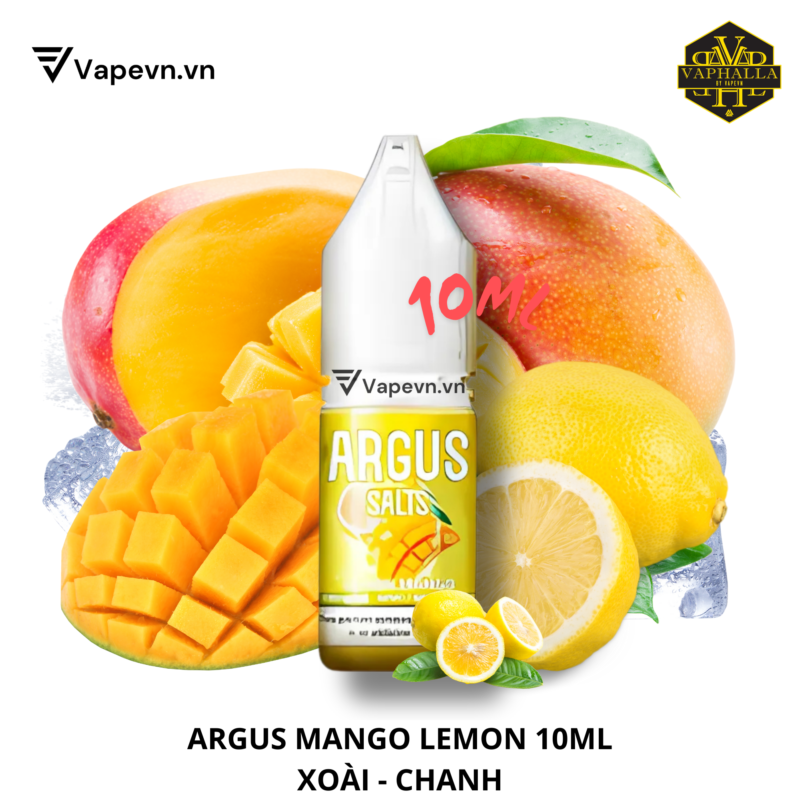 SALTNIC ARGUS LEMON MANGO 10ML