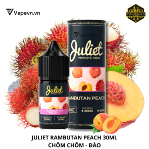 SALTNIC JULIET RAMBUTAN PEACH 30ML