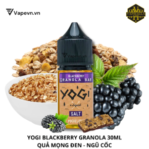 SALTNIC YOGI GRANOLA BLACKBERRY 30ML