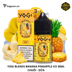 SALTNIC YOGI BLENDS BANANA PINEAPPLE 30ML