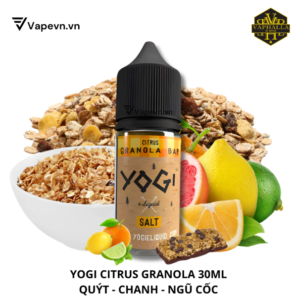 SALTNIC YOGI GRANOLA CITRUS 30ML