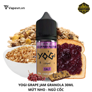 SALTNIC YOGI GRANOLA GRAPE JAM 30ML