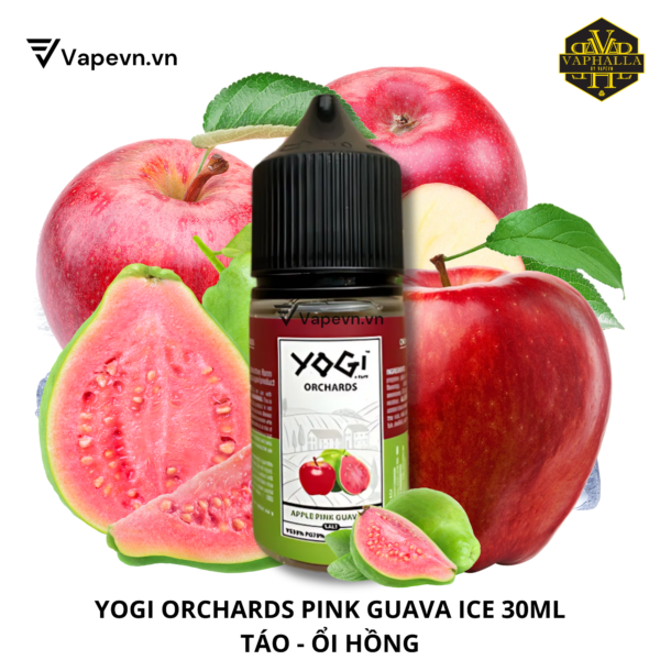 SALTNIC YOGI ORCHARDS APPLE GUAVA ICE 30ML