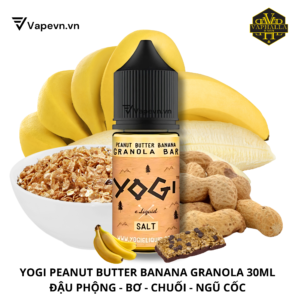 SALTNIC YOGI GRANOLA PEANUT BUTTER BANANA 30ML