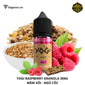 SALTNIC YOGI GRANOLA RASPBERRY 30ML