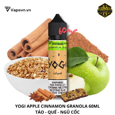 YOGI GRANOLA APPLE CINNAMON 60ML