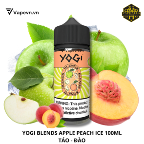 YOGI BLENDS APPLE PEACH 100ML