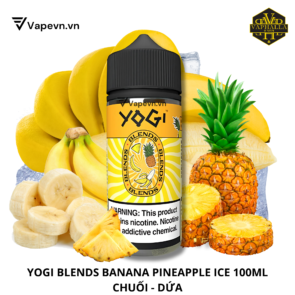 YOGI BLENDS BANANA PINEAPPLE 100ML