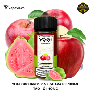 YOGI ORCHARDS APPLE PINK GUAVA ICE 100ML