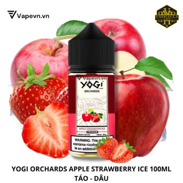 YOGI ORCHARDS APPLE STRAWBERRY ICE 100ML