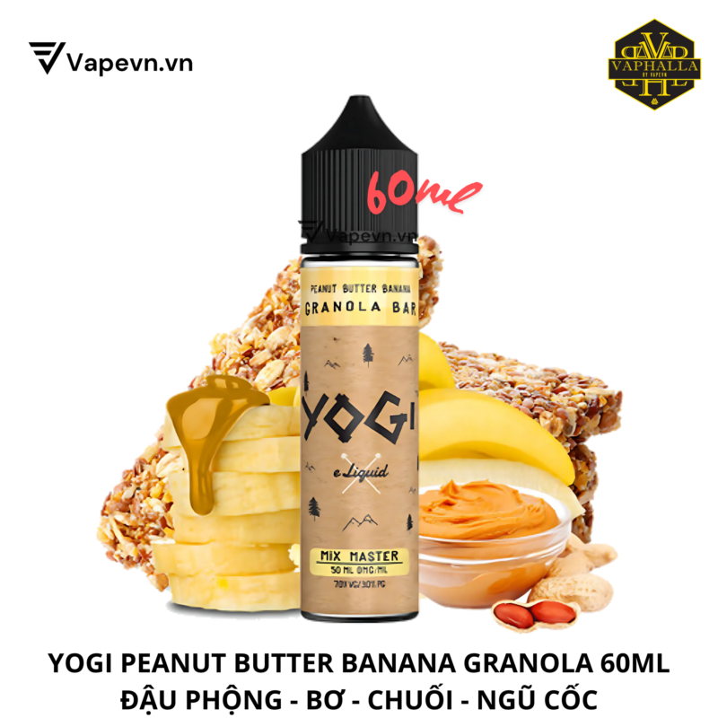 YOGI GRANOLA PEANUT BUTTER BANANA 60ML